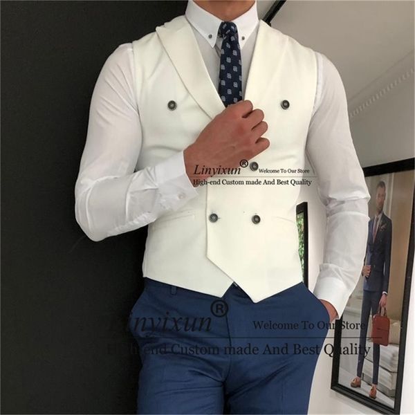 men's vests classic men's suits vest double breasted slim fit male business white wedding groomsmen waistcoat steampunk 220920, Black;white
men's vests classic men's suits vest double breasted slim fit male business white wedding groomsmen waistcoat steampunk 220920, Black;white