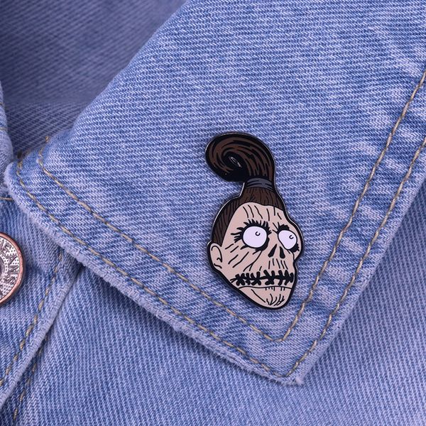 shrunken head tiki enamel pin perfect for a nostalgic fan of the 1988 betelgeuse cult movie, Blue
shrunken head tiki enamel pin perfect for a nostalgic fan of the 1988 betelgeuse cult movie, Blue