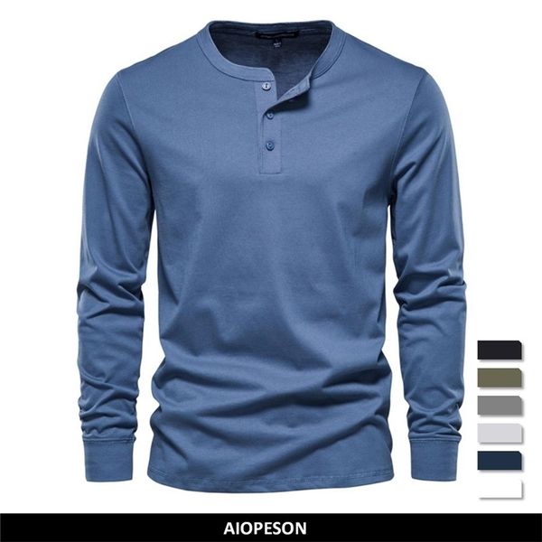 men's t-shirts aiopeson henley collar casual solid color long sleeve for autumn 100% cotton s s 220920, White;black
men's t-shirts aiopeson henley collar casual solid color long sleeve for autumn 100% cotton s s 220920, White;black