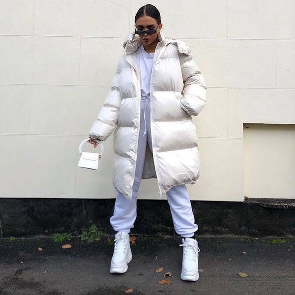 womens down jacket winter solid color snap hooded turtleneck pocket european and beautiful women long cotton leisure coats, Black
womens down jacket winter solid color snap hooded turtleneck pocket european and beautiful women long cotton leisure coats, Black