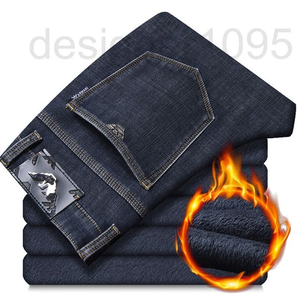 men's jeans designer plush thickened jeans warm in winter high waist straight tube large brand ltyl, Blue
men's jeans designer plush thickened jeans warm in winter high waist straight tube large brand ltyl, Blue