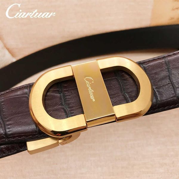 ciartuar official store luxury new fashion designer men belt genuine leather cowskin for trouser x0726327g, Black;brown
ciartuar official store luxury new fashion designer men belt genuine leather cowskin for trouser x0726327g, Black;brown