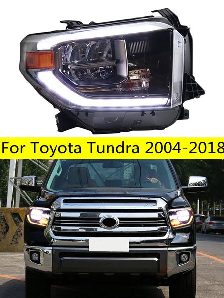 2 pcs car lights parts for toyota tundra 20 04-20 18 head lamps full led headlight led dual projector facelift
2 pcs car lights parts for toyota tundra 20 04-20 18 head lamps full led headlight led dual projector facelift