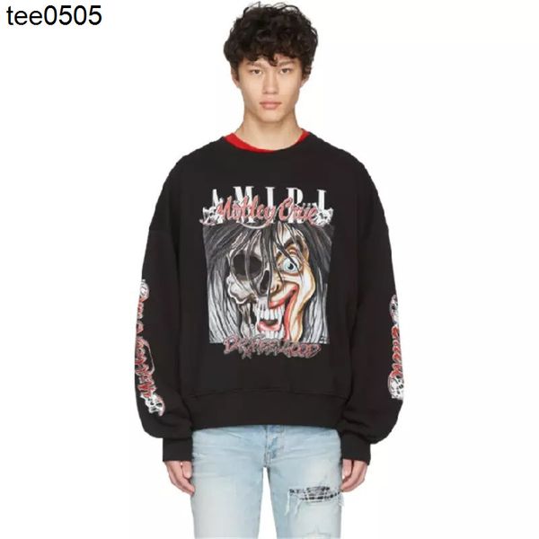 22ss amirs wind printed sweatshirts grimace hoodies couples hooded sweater sweater spring and summer high street, Black
22ss amirs wind printed sweatshirts grimace hoodies couples hooded sweater sweater spring and summer high street, Black