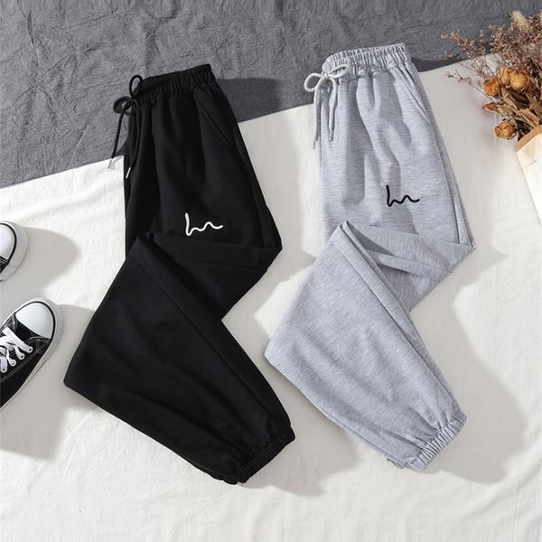 women's pants capris brand sweatpants women fashion spring autumn athleisure sports loose pants flow 220921, Black;white
women's pants capris brand sweatpants women fashion spring autumn athleisure sports loose pants flow 220921, Black;white