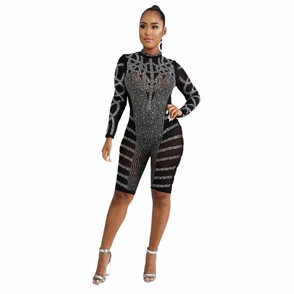 women's jumpsuits & rompers rhinestone diamond jumpsuit 2021 women long sleeve see through patchwork mesh party clubwear bodysuits n5x1, Black;white
women's jumpsuits & rompers rhinestone diamond jumpsuit 2021 women long sleeve see through patchwork mesh party clubwear bodysuits n5x1, Black;white