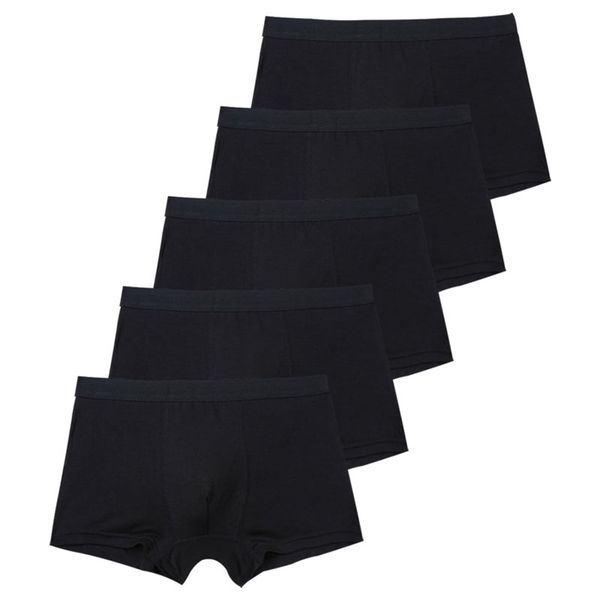 underpants 5pslot black boxer men underpants pouch bamboo underwear mens underware blacked men's panties solid elastic trunks boxers ma, Black;white
underpants 5pslot black boxer men underpants pouch bamboo underwear mens underware blacked men's panties solid elastic trunks boxers ma, Black;white
