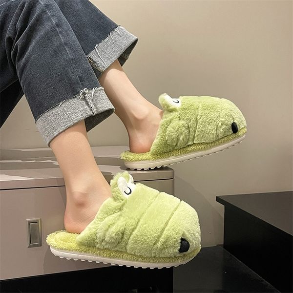 slippers female cotton cute furry cartoon anime winter warm household indoor non-slip ladies shoes 220921, Black
slippers female cotton cute furry cartoon anime winter warm household indoor non-slip ladies shoes 220921, Black