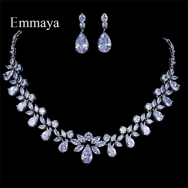 other jewelry sets emmaya luxury romantic white jewelry set aaa cubic zircon pendantearrings for women wedding jewelry sets 220921, Silver
other jewelry sets emmaya luxury romantic white jewelry set aaa cubic zircon pendantearrings for women wedding jewelry sets 220921, Silver