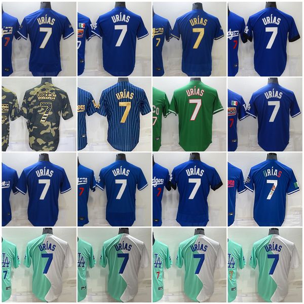 2022 baseball jerseys 7 julio urias mens blue green gold stitched jersey coutom women youth size, Blue;black
2022 baseball jerseys 7 julio urias mens blue green gold stitched jersey coutom women youth size, Blue;black