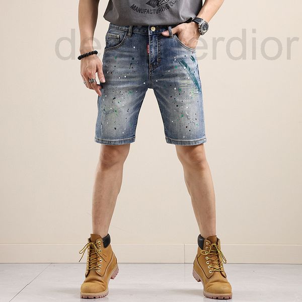 men's jeans designer 2022 summer green paint splash ink personalized youth cotton casual medium waist micro elastic jeans a6li, Blue
men's jeans designer 2022 summer green paint splash ink personalized youth cotton casual medium waist micro elastic jeans a6li, Blue