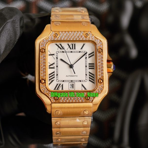 6 styles ca watches sa0029 39mm santo automatic mechanical mens watch diamond bezel white dial yellow gold bracelet gents wristwatches, Slivery;brown
6 styles ca watches sa0029 39mm santo automatic mechanical mens watch diamond bezel white dial yellow gold bracelet gents wristwatches, Slivery;brown