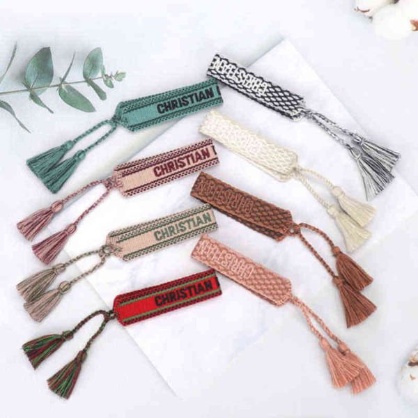 woven designer friendship bracelet luxury brand d for women leopard printed rope bracelets embroidery braided with tassel bangle men jewelry, Golden;silver
woven designer friendship bracelet luxury brand d for women leopard printed rope bracelets embroidery braided with tassel bangle men jewelry, Golden;silver