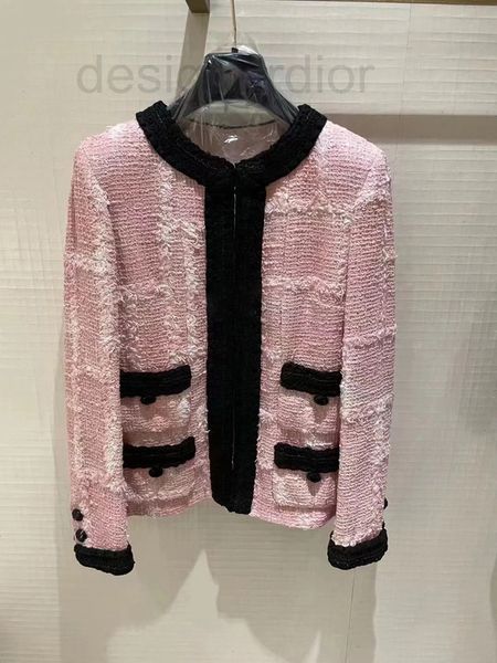 women's jackets designer autumn and winter 2022 new wool blend pink contrast slim tweed coat long sleeved women 0uhu, Black;brown
women's jackets designer autumn and winter 2022 new wool blend pink contrast slim tweed coat long sleeved women 0uhu, Black;brown