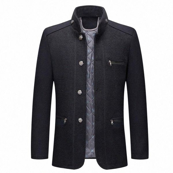 men's wool & blends autumn winter business woolen coat plus cotton thick jacket men warm overcoat1 o9zu#, Black
men's wool & blends autumn winter business woolen coat plus cotton thick jacket men warm overcoat1 o9zu#, Black