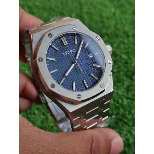 luxury watch for men mechanical watches custom mod stell rubber swiss brand sport wristatches, Slivery;brown
luxury watch for men mechanical watches custom mod stell rubber swiss brand sport wristatches, Slivery;brown