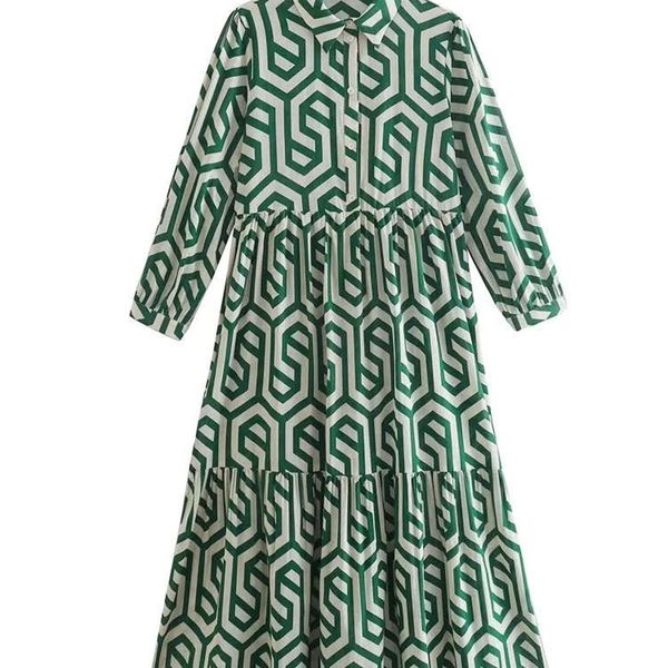 casual dresses zevity women vintage geometric print pleats slim midi shirt dress female chic ruffles a line vestido ds395 220921, Black;gray
casual dresses zevity women vintage geometric print pleats slim midi shirt dress female chic ruffles a line vestido ds395 220921, Black;gray