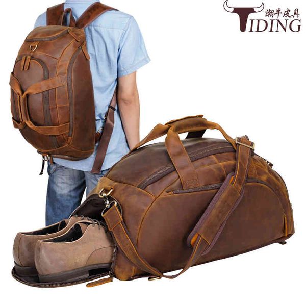 duffel bags chaoniu leather hand luggage bag large capacity leather backpack can be used as a man's independent shoe warehouse travel b
duffel bags chaoniu leather hand luggage bag large capacity leather backpack can be used as a man's independent shoe warehouse travel b