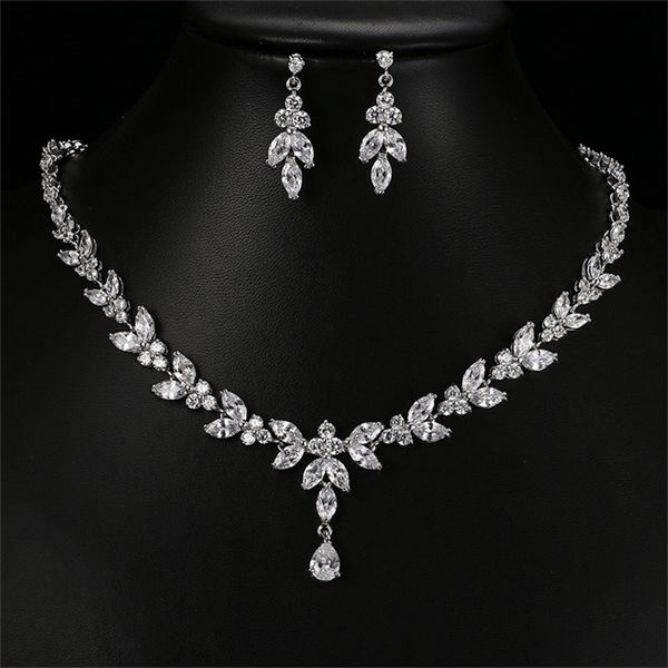 other jewelry sets emmaya exquisite jewelry sets for women wedding party accessories cubic zircon stud earrings necklace gift 220921, Silver
other jewelry sets emmaya exquisite jewelry sets for women wedding party accessories cubic zircon stud earrings necklace gift 220921, Silver