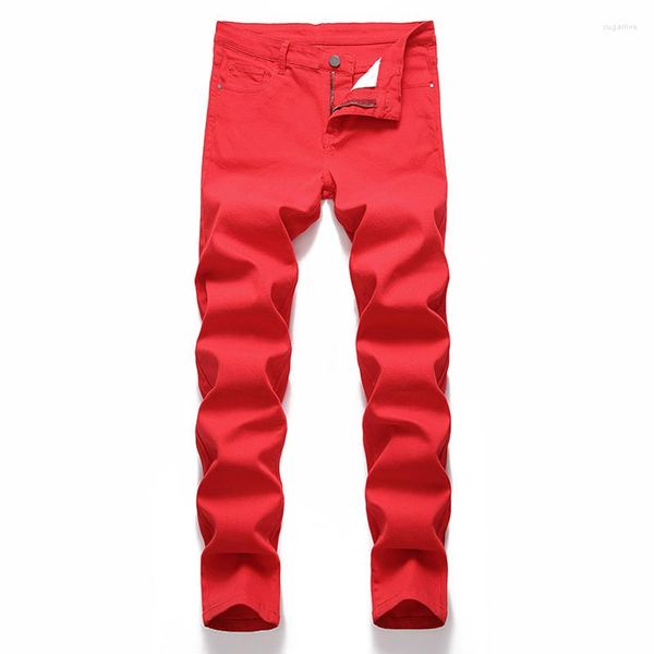 men's jeans denim casual pants green red plus size multicolor cotton stretch 2022 classic simple daily brand, Blue
men's jeans denim casual pants green red plus size multicolor cotton stretch 2022 classic simple daily brand, Blue