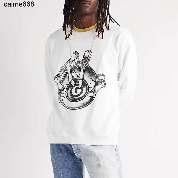 men's hoodies sweatshirts american fashion brand gary dept hand skull letter printed terry round neck sweater men's and women', Black
men's hoodies sweatshirts american fashion brand gary dept hand skull letter printed terry round neck sweater men's and women', Black