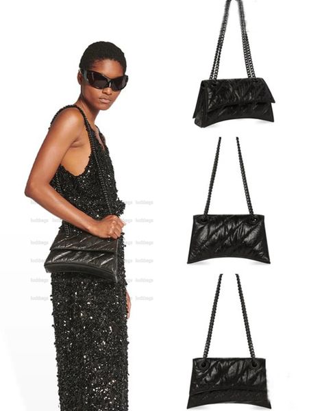crush large chain bag quilted in black crushed women silver metallized crushed leather hourglass handbag luxurys designer shoulder crossbod
crush large chain bag quilted in black crushed women silver metallized crushed leather hourglass handbag luxurys designer shoulder crossbod