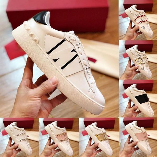 designer casual shoes sneaker mens trainers silver white pink band rivets ruthenium metallic leather luxurys men women sneakers
designer casual shoes sneaker mens trainers silver white pink band rivets ruthenium metallic leather luxurys men women sneakers