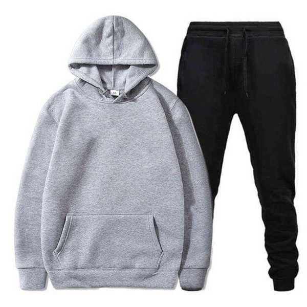 men's tracksuits new 2 pieces set sportswear tracksuit hoodies pants jogging suits for men sweatshirt streetwear pullover sudaderas t22, Gray
men's tracksuits new 2 pieces set sportswear tracksuit hoodies pants jogging suits for men sweatshirt streetwear pullover sudaderas t22, Gray