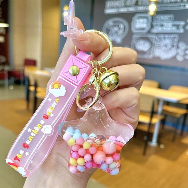 keychains cartoon oil lollipop ocean bell five pointed star petal acrylic sequins key chain car keyring wholesale creative small gifts three, Silver
keychains cartoon oil lollipop ocean bell five pointed star petal acrylic sequins key chain car keyring wholesale creative small gifts three, Silver