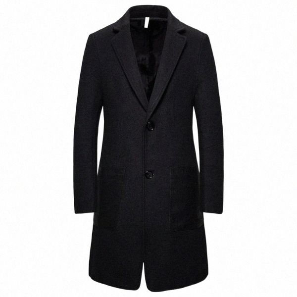 men's wool & blends winter men blend coats d men's overcoat business long section coat male1 i9mr#, Black
men's wool & blends winter men blend coats d men's overcoat business long section coat male1 i9mr#, Black