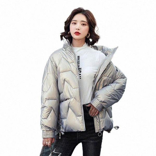 women's down & parkas short parka women cotton jacket 2021 shiny outwear thick warm loose korean style female winter coats plus size q6, Black
women's down & parkas short parka women cotton jacket 2021 shiny outwear thick warm loose korean style female winter coats plus size q6, Black
