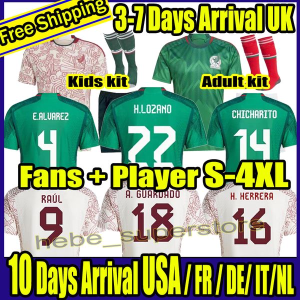 s-4xl 2022 2023 mexico soccer jersey fans player world h.losano guardado chicharito g dos santos 22 cup football shirt men kids sets unifor, Black;yellow
s-4xl 2022 2023 mexico soccer jersey fans player world h.losano guardado chicharito g dos santos 22 cup football shirt men kids sets unifor, Black;yellow