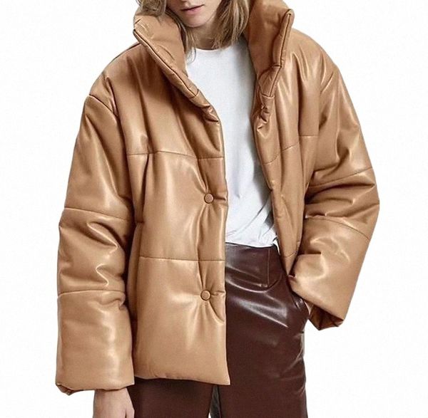 women's down & parkas winter thick warm women fashion imitation pu leather coats zipper stand collar cotton jackets windproof waterproo, Black
women's down & parkas winter thick warm women fashion imitation pu leather coats zipper stand collar cotton jackets windproof waterproo, Black