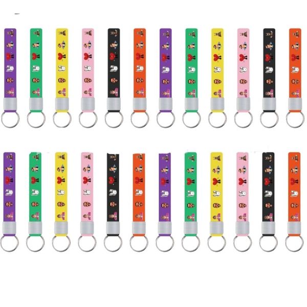 charm bracelets 12pcs/set bad bunny sile bracelet design cartoon keychain badge 18kge, Golden;silver
charm bracelets 12pcs/set bad bunny sile bracelet design cartoon keychain badge 18kge, Golden;silver