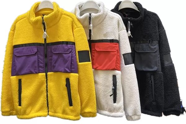 women's fur winter lamb wool fleece jacket custom embroidery jackets ladies warm face coat stand-up collar outdoor clothing, Black
women's fur winter lamb wool fleece jacket custom embroidery jackets ladies warm face coat stand-up collar outdoor clothing, Black