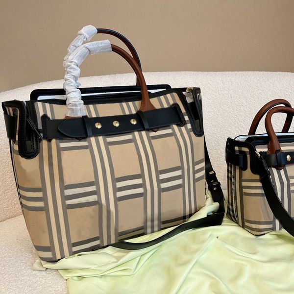 21/30cm canvas tote bags classic plaid women handbags crossbody shoulder shopping bags 3 rivets quality genuine leather beach totes large ca
21/30cm canvas tote bags classic plaid women handbags crossbody shoulder shopping bags 3 rivets quality genuine leather beach totes large ca