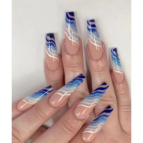 false nails with design waves full cover acrylic press on detachable long coffin ballerina finished fingernail 220921, Red;gold
false nails with design waves full cover acrylic press on detachable long coffin ballerina finished fingernail 220921, Red;gold