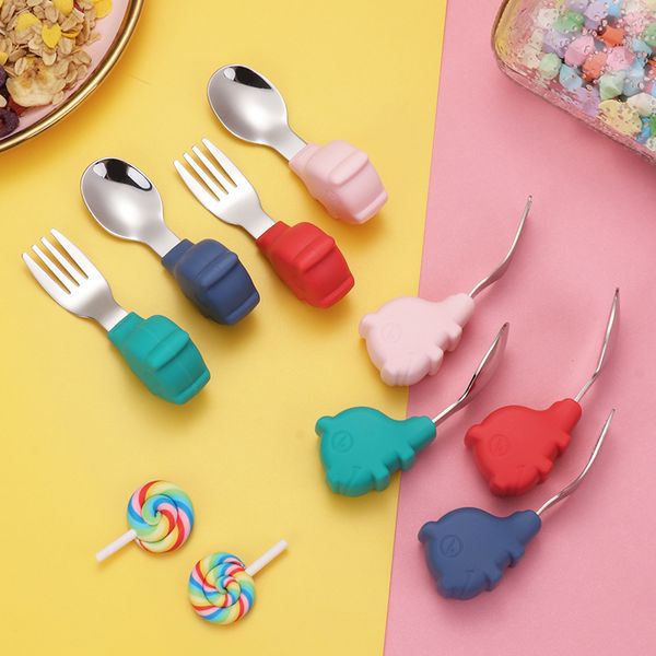 utensils baby tableware learn eating training spoon short spoon forks set infant feeding fork gadgets children's cutlery 20220921 e3
utensils baby tableware learn eating training spoon short spoon forks set infant feeding fork gadgets children's cutlery 20220921 e3