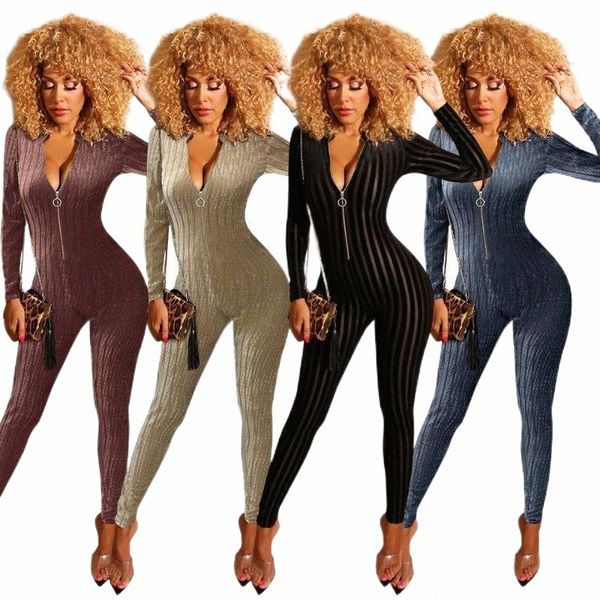 bodycon ribbed zipper autumn jumpsuits long sleeve deep v neck package hip slim solid fashion rompers for lady women's & 55rx#, Black;white
bodycon ribbed zipper autumn jumpsuits long sleeve deep v neck package hip slim solid fashion rompers for lady women's & 55rx#, Black;white