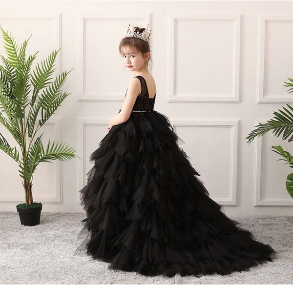 pretty black v-neck tulle girl' pageant dresses flower girl dresses holidays/birthday princess skirt layers applique beads custom size, White;red
pretty black v-neck tulle girl' pageant dresses flower girl dresses holidays/birthday princess skirt layers applique beads custom size, White;red