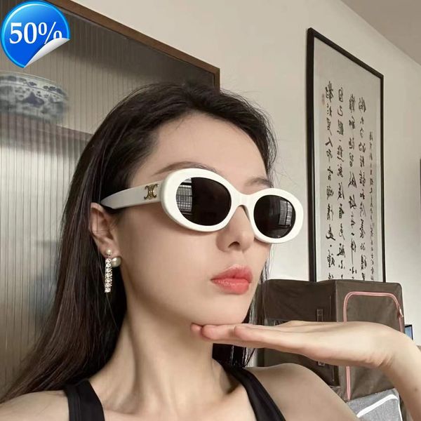 men's sunglasses designer women's new triumphal arch women's sunglass tangtang same white oval sunglass cl4s194, White;black
men's sunglasses designer women's new triumphal arch women's sunglass tangtang same white oval sunglass cl4s194, White;black