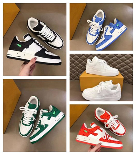 designer est sneaker virgil casual shoes 1s 1 calfskin leather abloh white green red blue letter overlays platform low sneakers size 40-45, Black
designer est sneaker virgil casual shoes 1s 1 calfskin leather abloh white green red blue letter overlays platform low sneakers size 40-45, Black