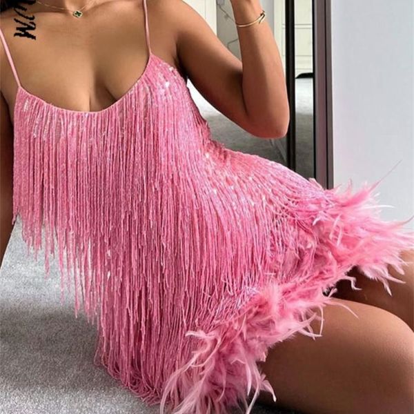 casual dresses women's fringed sequin feather stitching dress summer slim v-neck off shoulder female backless slip mini robe 220921, Black;gray
casual dresses women's fringed sequin feather stitching dress summer slim v-neck off shoulder female backless slip mini robe 220921, Black;gray