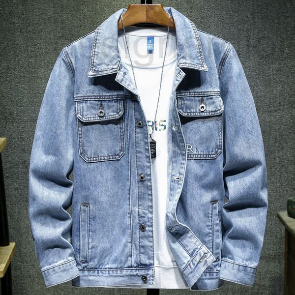 men's jackets designer 2022 loose denim jacket men's new spring and autumn casual blue work clothes korean fashion versatile large, Black;brown
men's jackets designer 2022 loose denim jacket men's new spring and autumn casual blue work clothes korean fashion versatile large, Black;brown