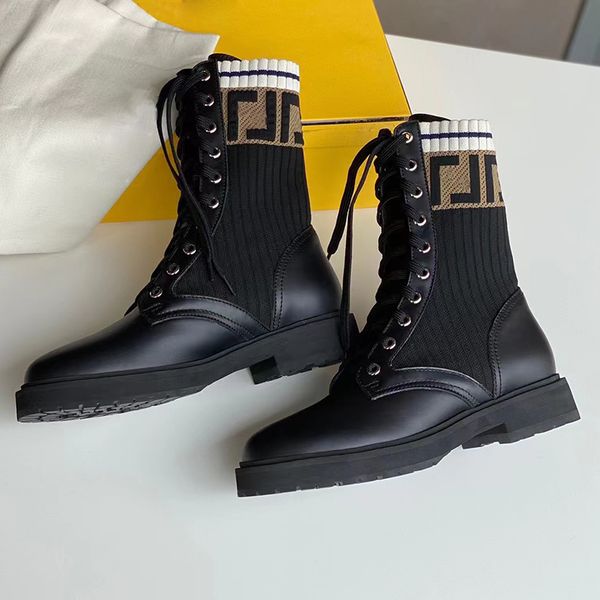 letter printed logo martin boots women's leather elastic knitted fabric black motorcycleboots flat strap adjustable r knight plaid ankl
letter printed logo martin boots women's leather elastic knitted fabric black motorcycleboots flat strap adjustable r knight plaid ankl