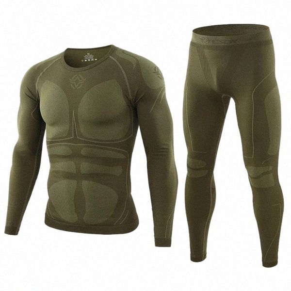 men's thermal underwear esdy tactical men seamless tight sports outdoor breathable training cycling thermo long johns z6hf#, Black;white
men's thermal underwear esdy tactical men seamless tight sports outdoor breathable training cycling thermo long johns z6hf#, Black;white