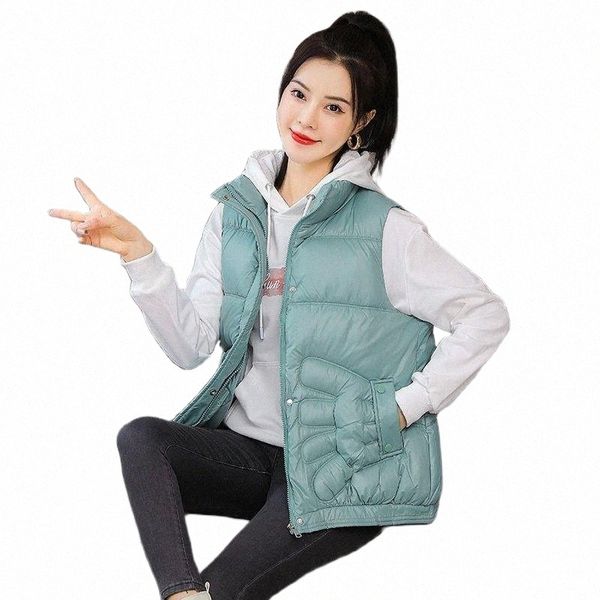 women's down & parkas women autumn winter short sleeveless stand collar hand pocket vest coat warm outwear puffer jacket cotton padded, Black
women's down & parkas women autumn winter short sleeveless stand collar hand pocket vest coat warm outwear puffer jacket cotton padded, Black