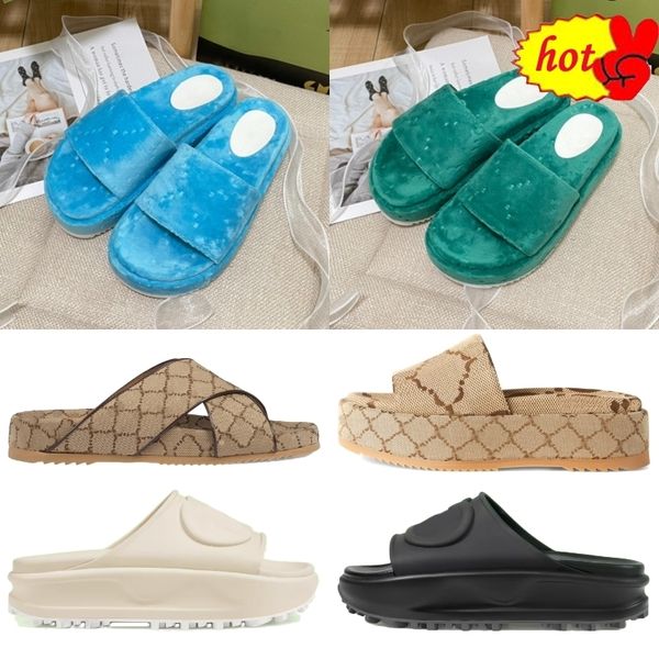 designer women platform sandals womens slide white black red blue slippers with box
designer women platform sandals womens slide white black red blue slippers with box
