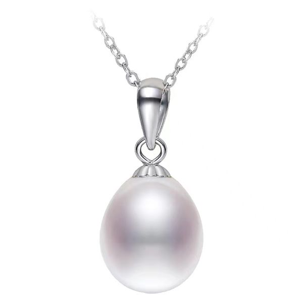 natural freshwater pearl pendant necklace oval 9-10 size necklace length 45cm plus 5cm adjustable buckle white pink purple, Silver
natural freshwater pearl pendant necklace oval 9-10 size necklace length 45cm plus 5cm adjustable buckle white pink purple, Silver
