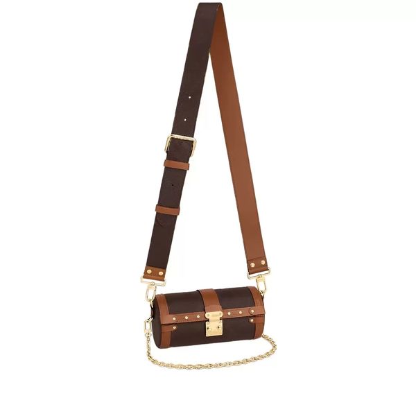 cylindrical bag ladies chain handbag outdoor coin purse retro men shoulder bags backpack small size buckle letter pattern design, Black;red
cylindrical bag ladies chain handbag outdoor coin purse retro men shoulder bags backpack small size buckle letter pattern design, Black;red